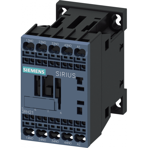 Contactor 4PST-NO (4 Form A) 10 A 110VAC Coil Chassis Mount, DIN Rail