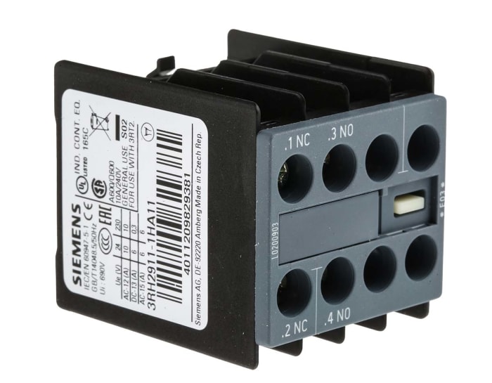 Auxiliary Switch 3RH, 3RT Contactors