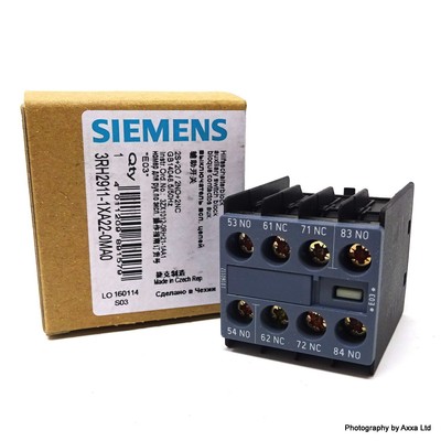 3RH29111XA220MA0 Siemens Auxiliary Contacts AUX. SWITCH 2NO+2NC FOR S00 & S0 SCREW datasheet, inventory, & pricing.