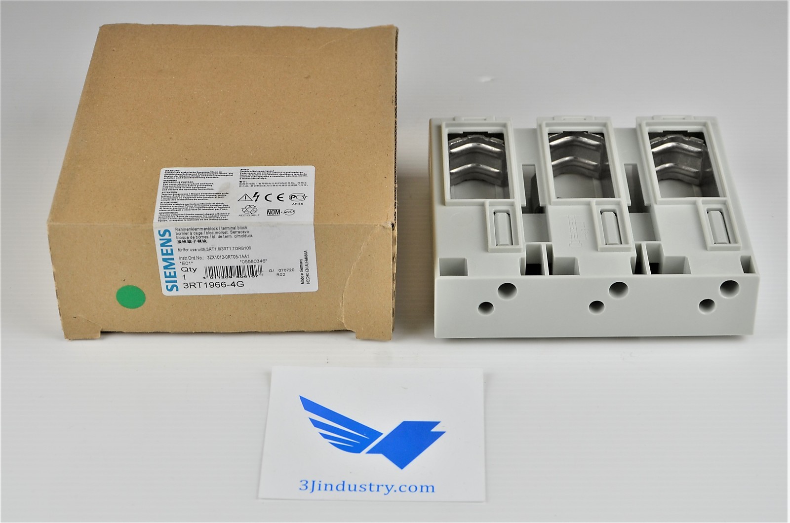 3RT1976-6D MFN: 3RT19766D SPARE CONTACTS F. SIZE S12 Overview Specifications Documents & downloads Support