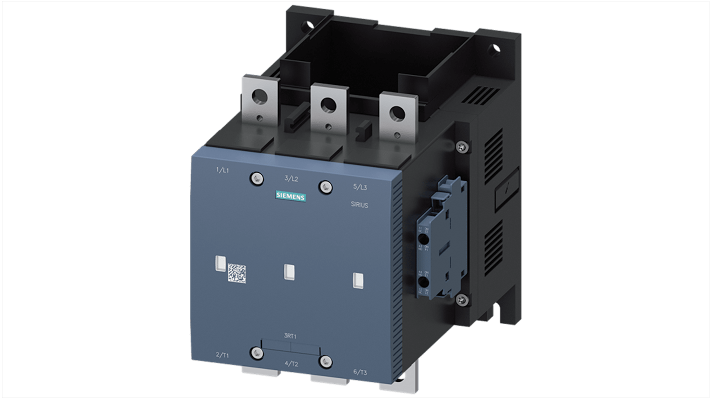 Buy now, ships today. 3RT12766AP36 - Contactor 3PST-NO (3 Form A) 500 A 220 ~ 240VAC/DC Coil Chassis Mount, DIN Rail from Siemens. View datasheets, pricing and availability from DigiKey now!
