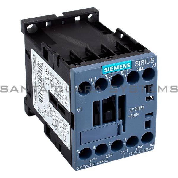 3RT2016-1AF02 MFN: 3RT20161AF02 CONTACTOR,AC3:4KW 1NC AC110V 50/60HZ Overview Specifications Related products & services Documents & downloads Support Download product images and data for M-CAD and E-CAD (7)