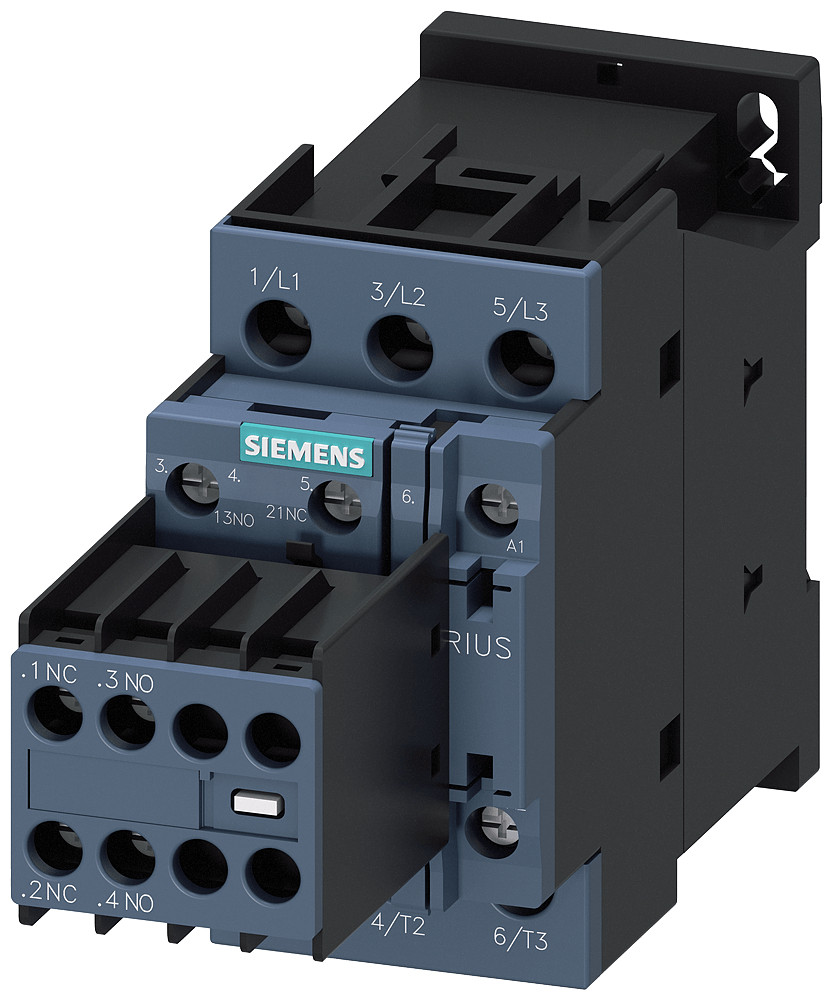 Contactor 3PST-NO (3 Form A) 32 A 220VAC Coil Chassis Mount, DIN Rail