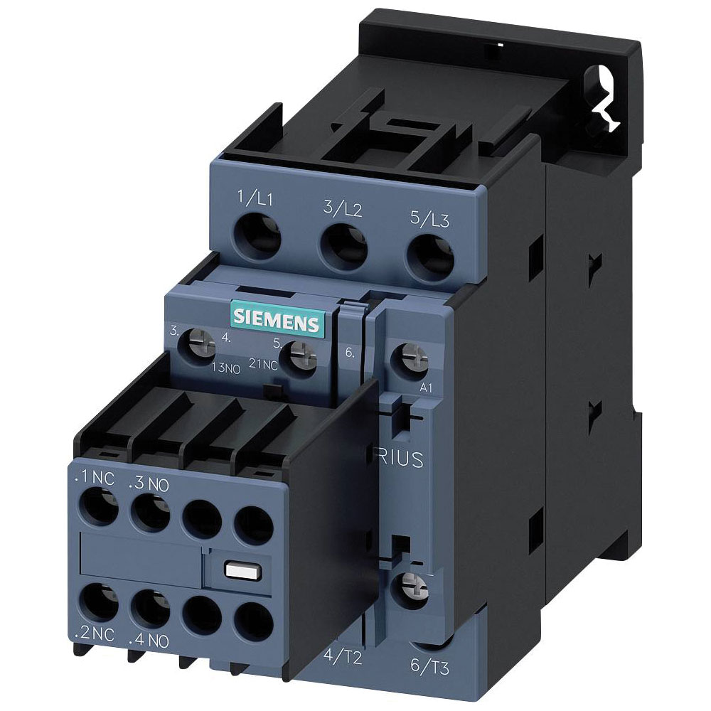 3RT2027-1BB40 MFN: 3RT20271BB40 CONTACTOR,AC3:15KW 1NO+1NC DC24V Overview Specifications Related products & services Documents & downloads Support