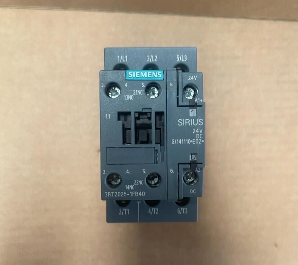 Buy now, ships today. 3RT20251FB40 - Contactor 3PST-NO (3 Form A) 40 A 24VDC Coil Chassis Mount, DIN Rail from Siemens. View datasheets, pricing and availability from DigiKey now!