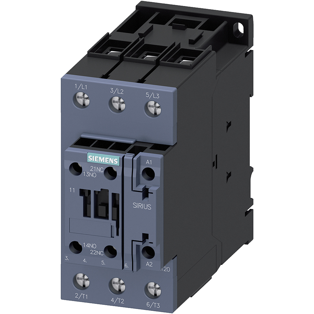3RT2036-1AG20 MFN: 3RT20361AG20 CONT.,AC3:22KW 1NO+1NC 110VAC 50/60HZ Overview Specifications Related products & services Documents & downloads Support