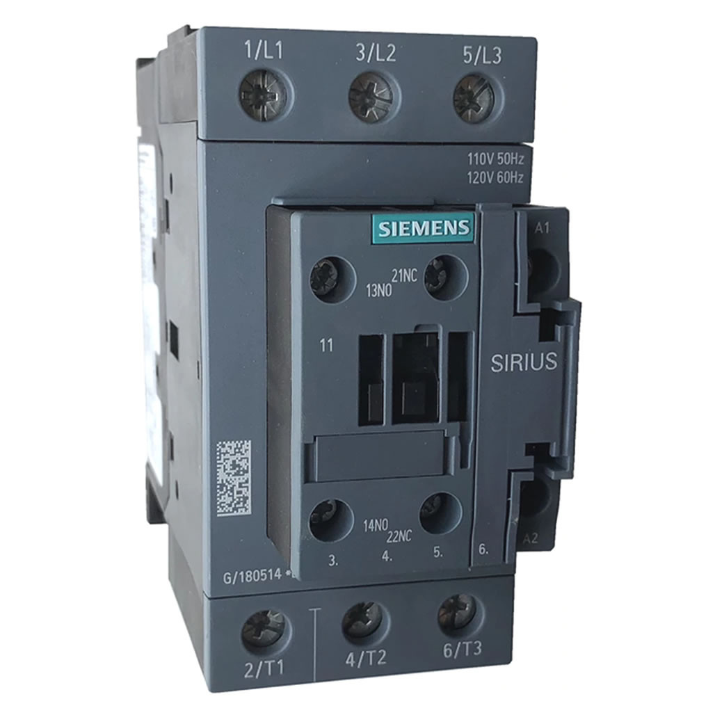 3RT20361AG60 Siemens Contactors - Electromechanical CONTACTOR S2 50A 110VAC SCREW 1NO/1NC datasheet, inventory, & pricing.