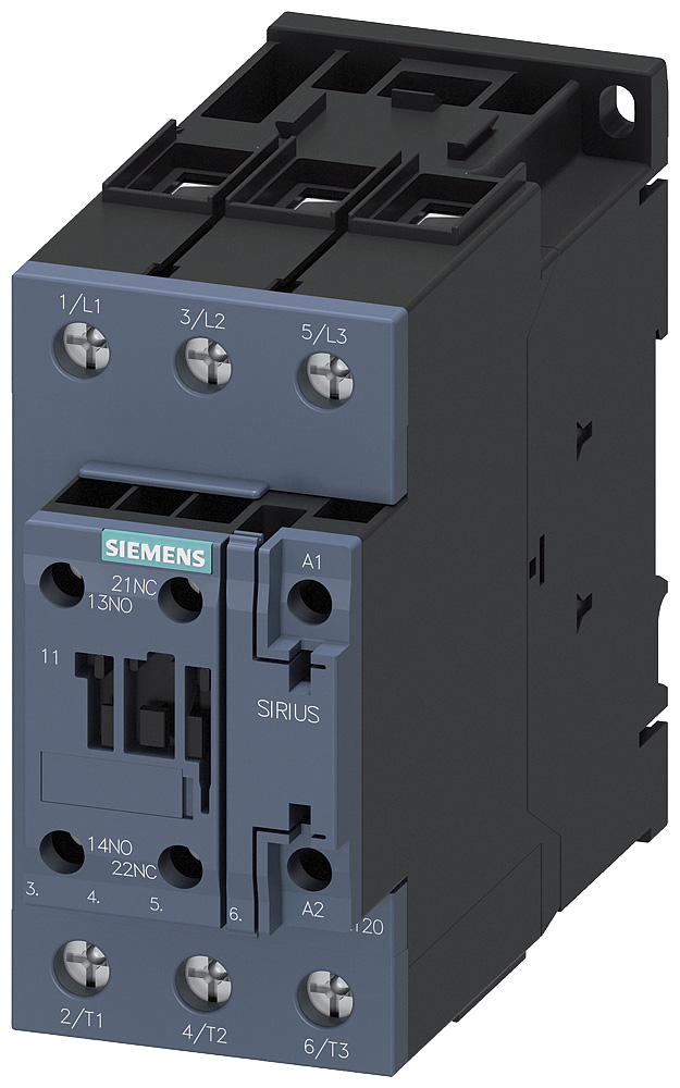 Contactor 3PST-NO (3 Form A) 51 A 24VDC Coil Chassis Mount, DIN Rail