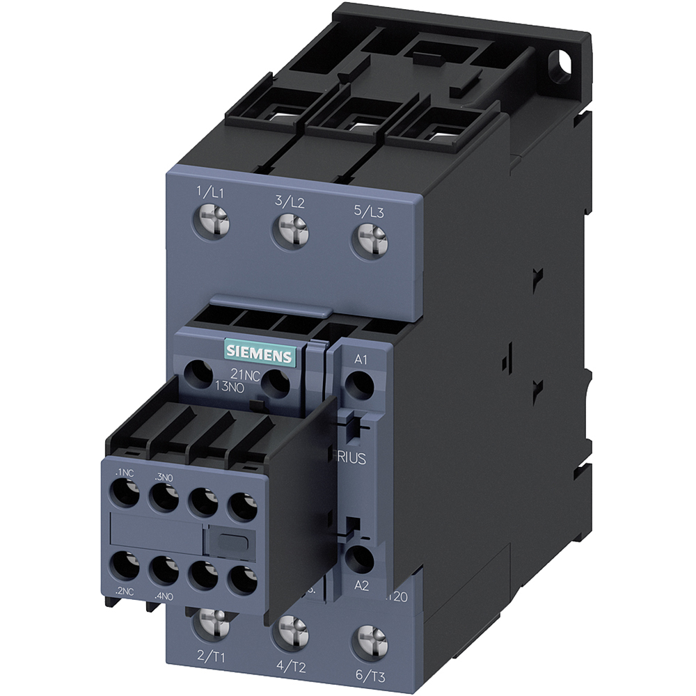 Products & Services ... Power contactors for switching motors SIRIUS 3RT contactors, 3-pole, up to 250 kW 3RT20381AG24