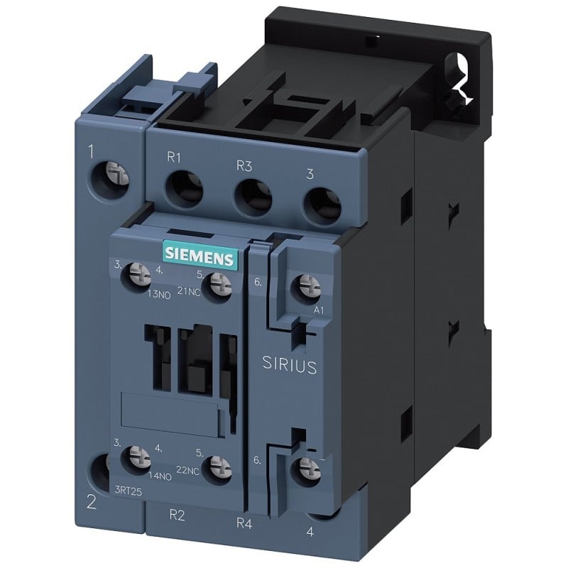 Contactor 4PST-2NO/2NC (2 Form A, 2 Form B) 25 A 230VAC Coil Chassis Mount, DIN Rail