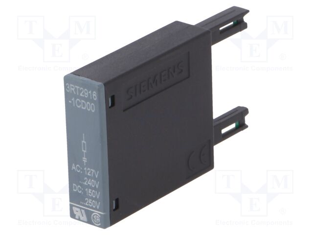 3RT29161CD00 Siemens Industrial Surge Protectors ACC_CIRUT-BRK_3RT_OVP_150..250VDC_S00 datasheet, inventory, & pricing.