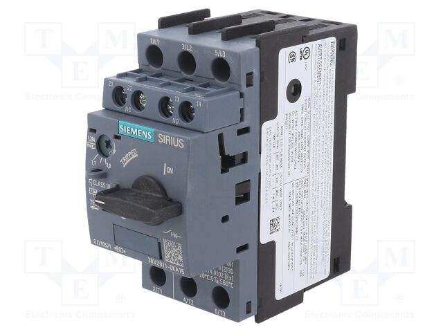 Buy now, ships today. 3RV20110KA15 - Circuit Breaker Thermal 1.25A 690 V AC DC Rotary DIN Rail from Siemens. View datasheets, pricing and availability from DigiKey now!